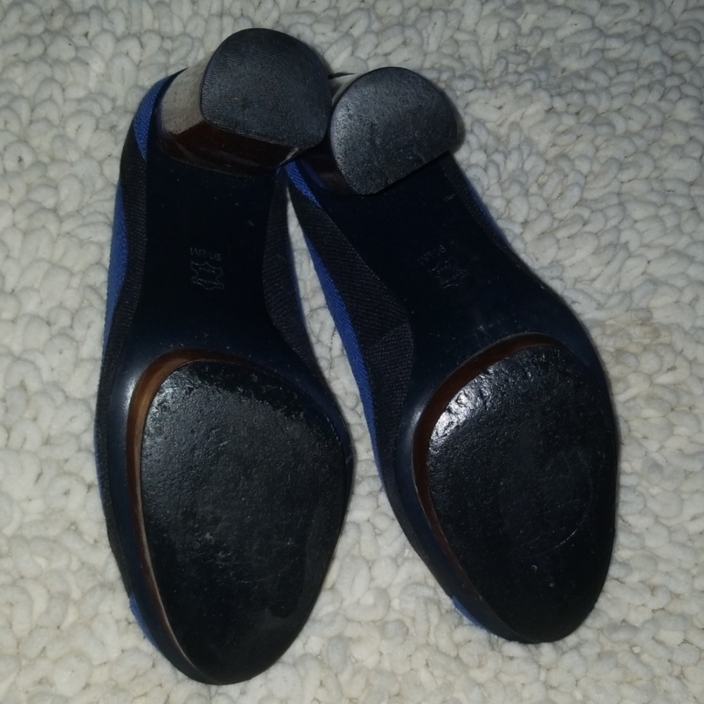 Tory burch Canvas/ wood pumps - Picture 5 of 8